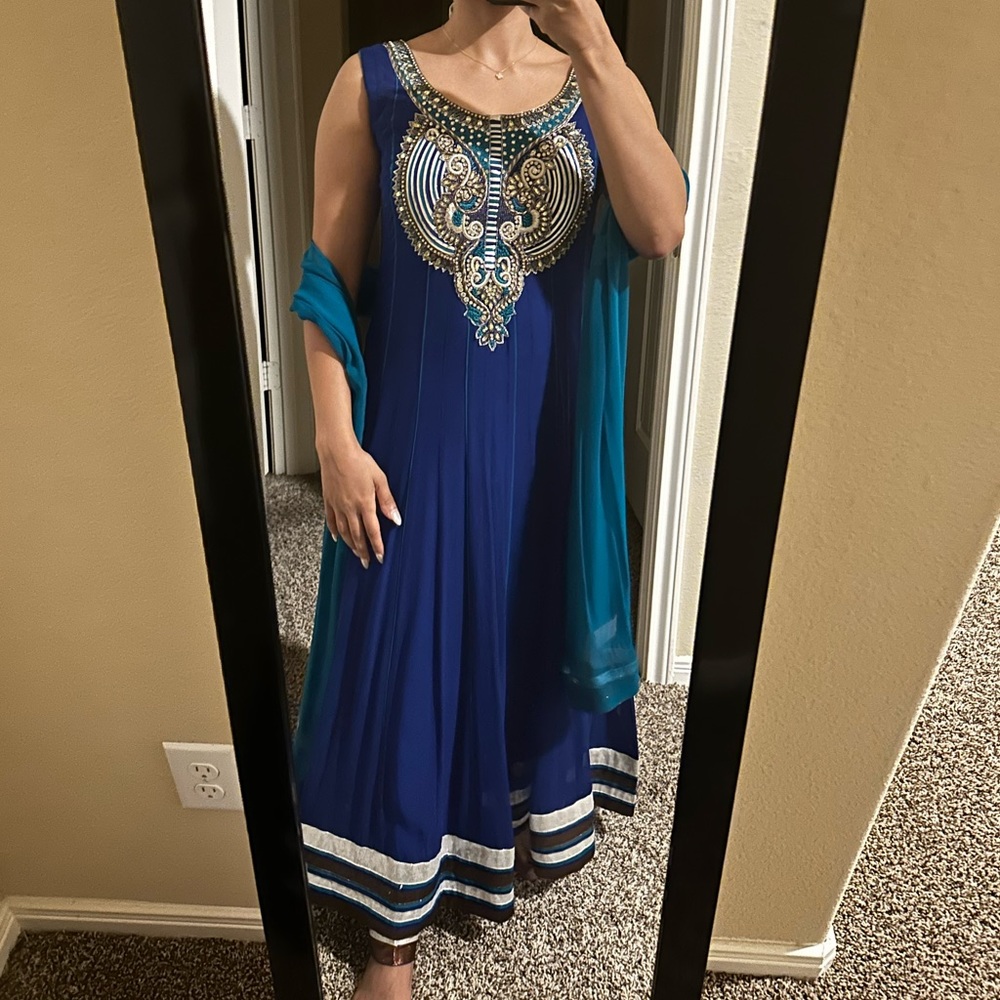 Long Maxi Indian Dress